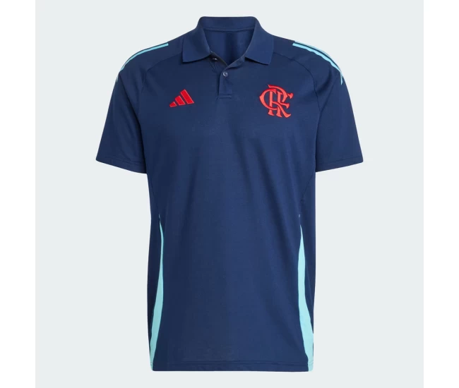 CR Flamengo Men's Navy Polo Shirt 2024