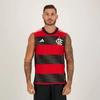 Flamengo 2023 Mens Home Sleeveless Jersey