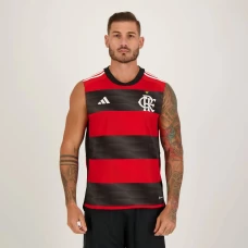 Flamengo 2023 Mens Home Sleeveless Jersey