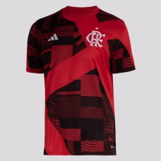 Flamengo Mens Pre Match Soccer Jersey 2023-24