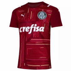 Palmeiras Goalkeeper Soccer Jersey Red 2021 2022