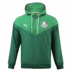 Palmeiras Mens Windrunner Full Zip Hooded Soccer Jacket 2023