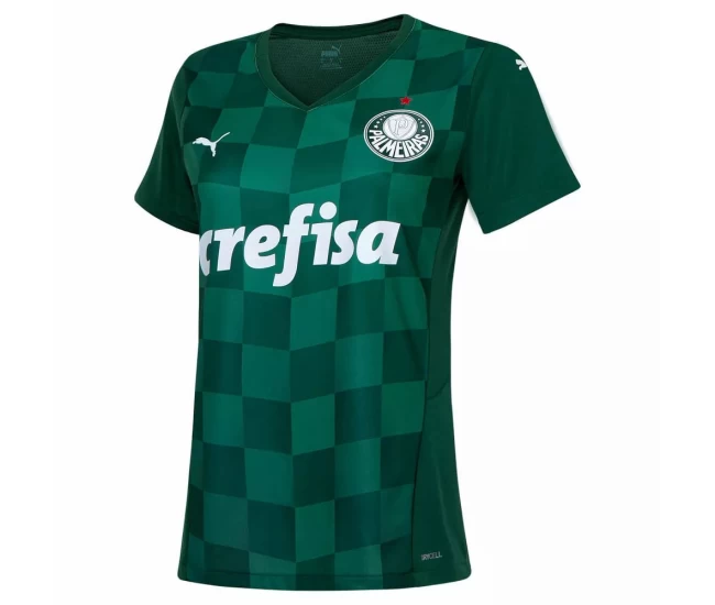 Palmeiras Home Soccer Jersey Womens 2021 2022