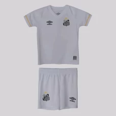 Umbro Santos Kid's Home Soccer Kit 2023-24