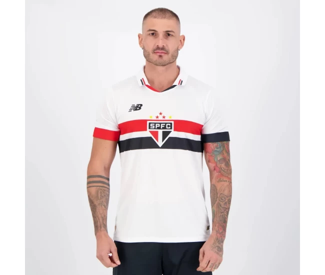 Sao Paulo Mens Home Soccer Jersey 2024