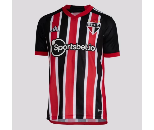 São Paulo Mens Away Soccer Jersey 2023