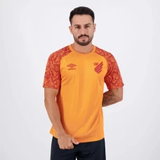 Athlético Paranaense Mens Goalkeeper Training Orange Soccer Jersey 2024