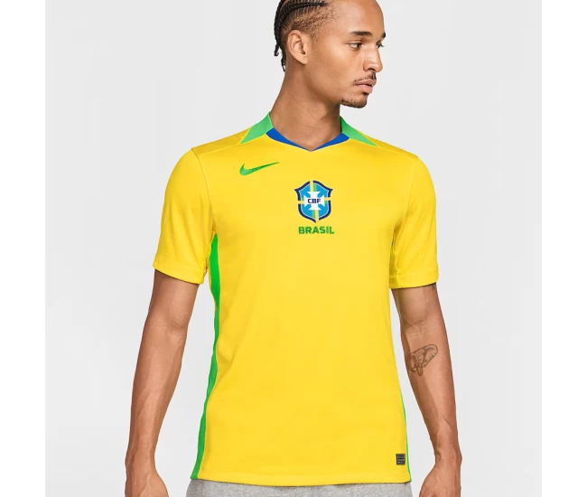Brazil Men's Home Soccer Jersey 2025-26