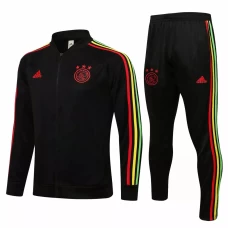 Ajax Amsterdam Black Training Presentation Soccer Tracksuit 2021-22