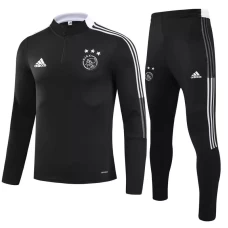 Ajax Amsterdam Black Training Technical Soccer Tracksuit 2021-22