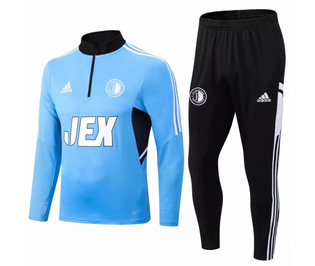 Feyenoord Blue Soccer Training Technical Tracksuit 2022-23