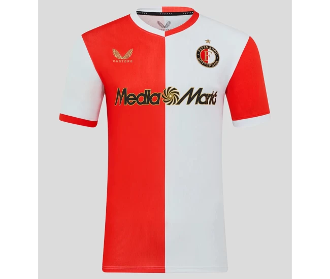Feyenoord Mens Home Soccer Jersey 2025-26