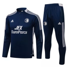 Feyenoord Navy Training Technical Soccer Tracksuit 2021-22