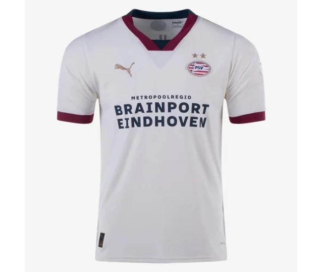PSV Eindhoven Mens Away Soccer Jersey 2023