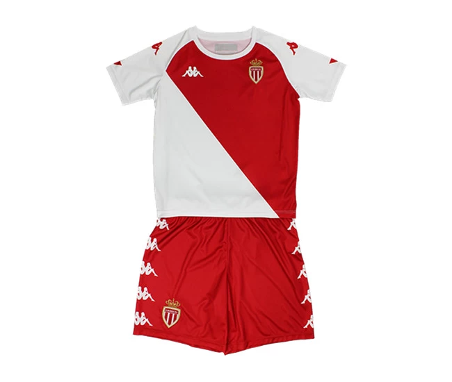 AS Monaco 2020 2021 Home Kids Kit