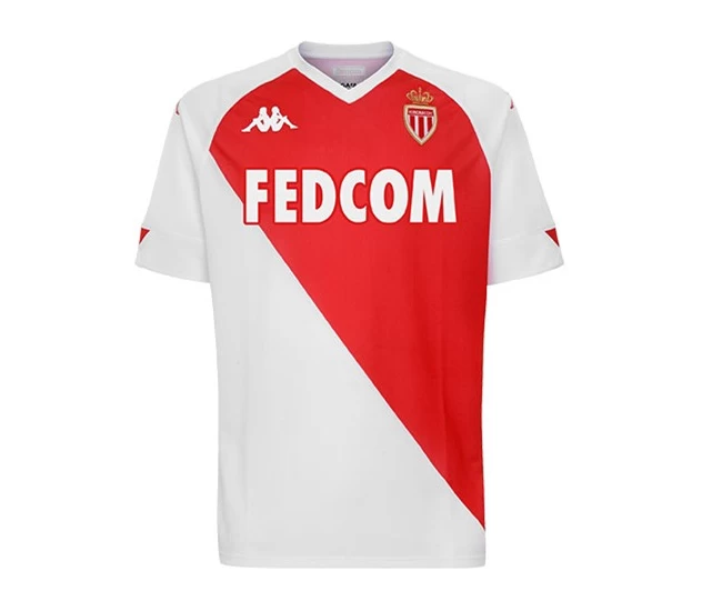 As Monaco 2020 2021 Home Soccer Jersey