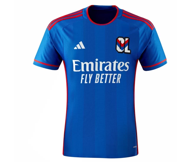 Olympique Lyonnais Men's Away Soccer Jersey 2023