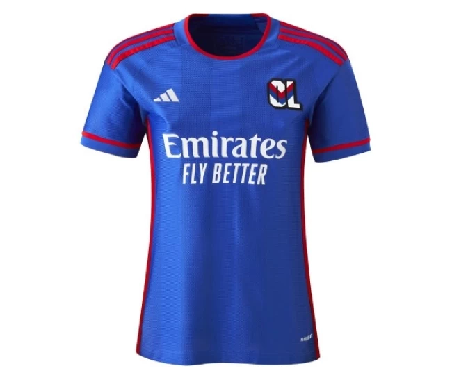 Olympique Lyonnais Women's Away Soccer Jersey 2023