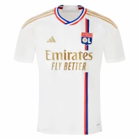 Olympique Lyonnais Mens Home Soccer Jersey 2023