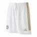 Olympique Lyon Mens Home Soccer Shorts 2023