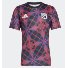 Olympique Lyonnais Men's Pre Match Soccer Jersey 2025-26