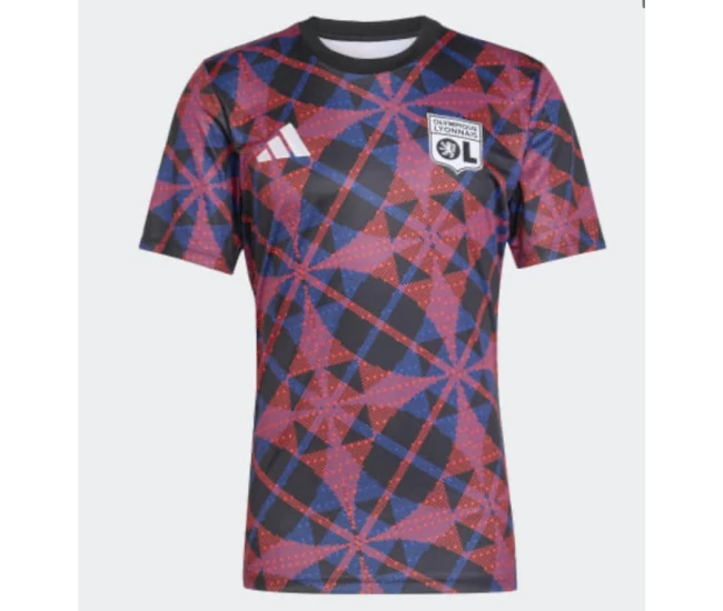 Olympique Lyonnais Men's Pre Match Soccer Jersey 2025-26