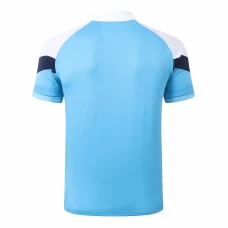 Olympique de Marseille Blue Polo Shirt 2020
