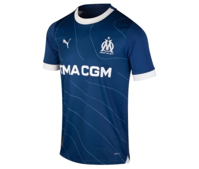 Olympique de Marseille Men's Away Soccer Jersey 2023