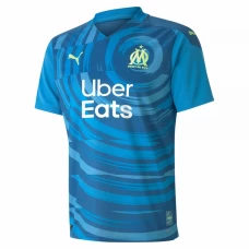 Olympique de Marseille third Soccer Jersey blue 2020 2021