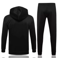 PSG X Jordan Hooded Black Training Technical Soccer Tracksuit 2021-22