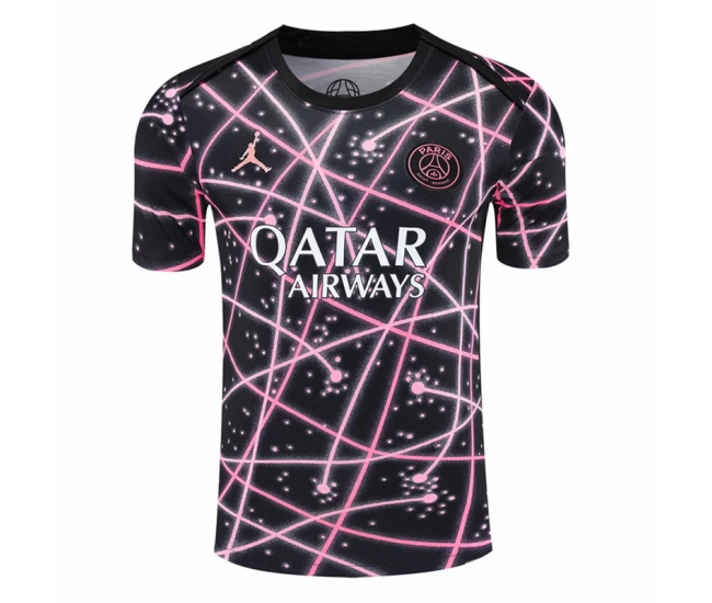 PSG Jordan Men's Special Edition Summer Pre Match Soccer Jersey 2025-26
