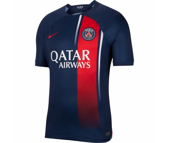 Paris Saint Germain Mens Home Soccer Jersey 2023