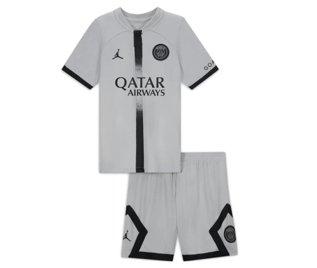 Paris Saint-Germain Away Soccer Kids kit 2022-23