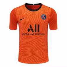 Paris Saint Germain Goalkeeper Soccer Jersey Orange 2020 2021
