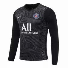 Paris Saint Germain Goalkeeper Long Sleeve Soccer Jersey Black 2020 2021
