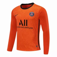 Paris Saint Germain Goalkeeper Long Sleeve Soccer Jersey Orange 2020 2021