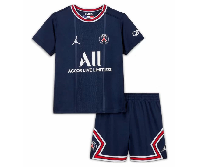 Paris Saint-Germain Home Stadium 2021-22 Kids kit
