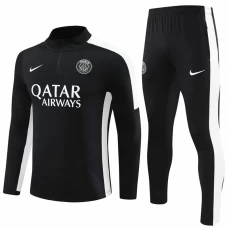 PSG Black Training Technical Soccer Tracksuit 2023