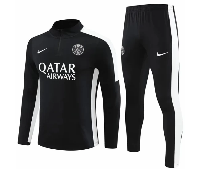 PSG Black Training Technical Soccer Tracksuit 2023