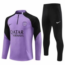 PSG Purple Training Technical Soccer Tracksuit 2023