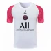 PSG X Jordan Training Soccer Jersey White Pink 2021 2022