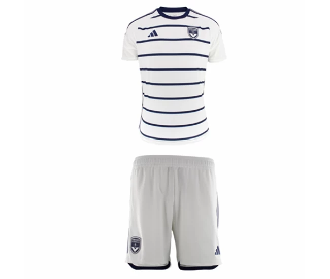 FC Girondins De Bordeaux Kid's Away Soccer Kit 2023