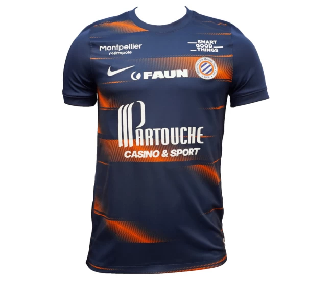 Montpellier HÉrault SC Home Soccer Jersey 2022-23