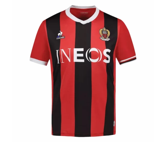 OGC Nice Mens Home Soccer Jersey 2023