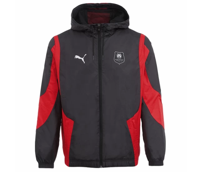 Stade Rennais Mens Pre match Soccer Jacket 2023