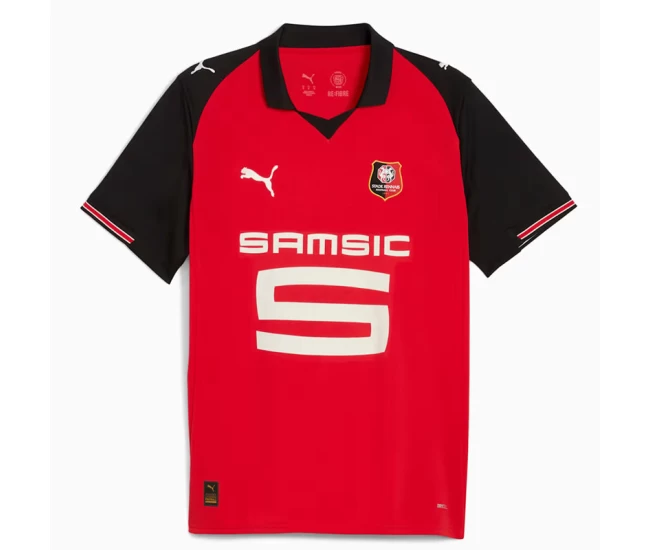 Stade Rennais Mens Home Soccer Jersey 2025-26