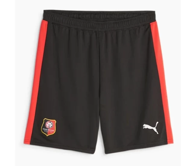 Stade Rennais Mens Home Soccer Shorts 2023