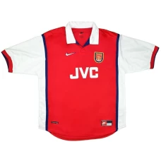 Arsenal Home Retro Soccer Jersey 1998-99