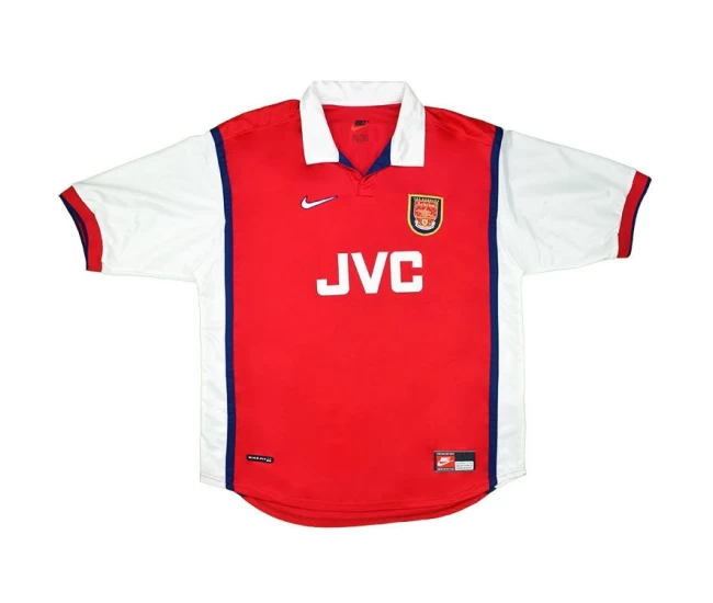 Arsenal Home Retro Soccer Jersey 1998-99