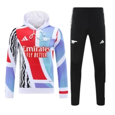 Arsenal FC Training Hooded Sweat Soccer Tracksuit 2024